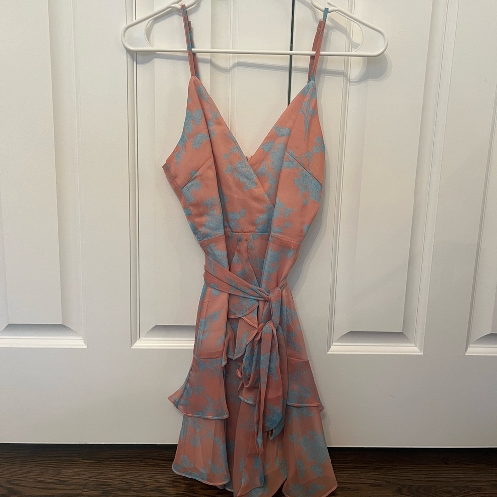 Saints + Secrets Pink Floral Dress